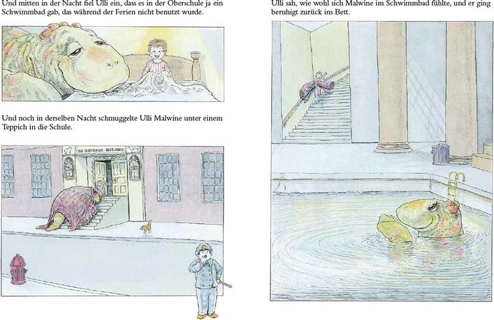 Immagine prodotto Malwine in der Badewanne (Tedesco, Steven Kellogg, 1979)