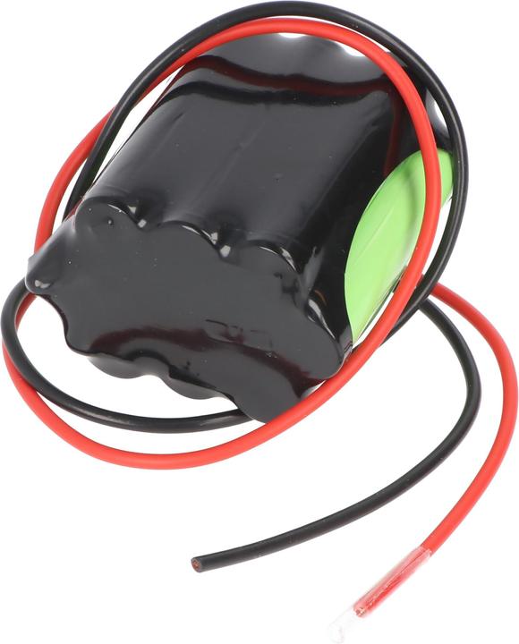 Image du produit AccuCell Notleuchtenakku NiMH 12V 600mAh mit 300mm Kabel ersetzt RPower 20109 LEX, 44,2 x 29,1mm (1 pcs, 600 mAh, Batterie)