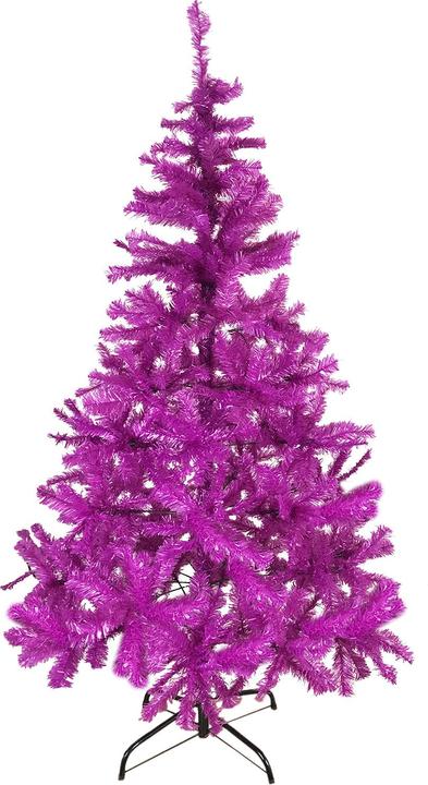Produktbild Mojawo Weihnachtsbaum 180 cm inkl Ständer Lila / Pink (180 cm)