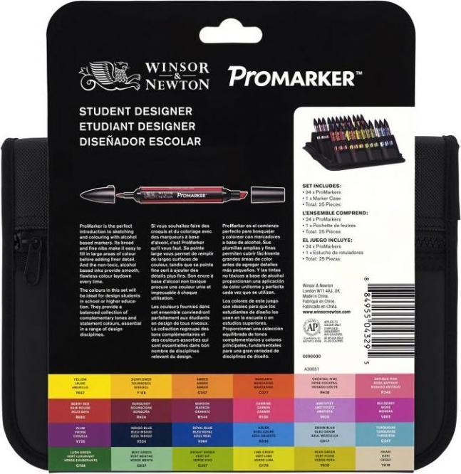 Immagine prodotto Winsor & Newton Promarker (Nero, 24 x)
