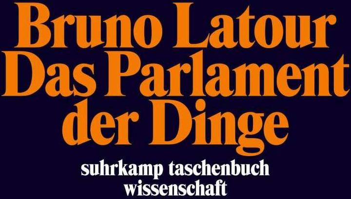Immagine prodotto Das Parlament der Dinge (Tedesco, Bruno Latour, 2009)