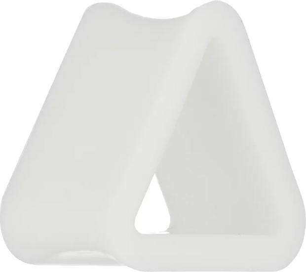 Produktbild Star Piercing Flesh Tunnel Dreieck weiss (Silikon)