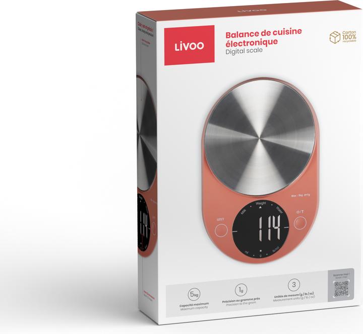 Produktbild Livoo Elektronische Küchenwaage