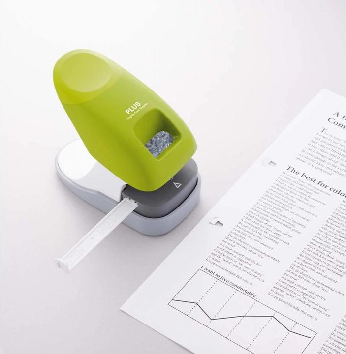 Actual product image Wedo Stapler 10 pages, green (10 Sheets)