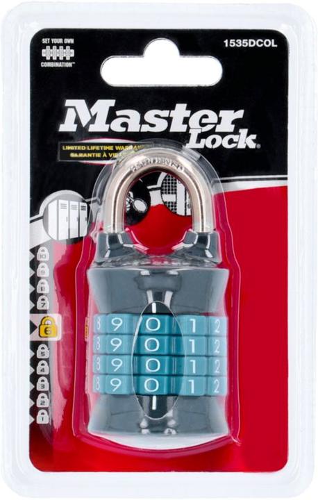 Produktbild Master Lock Zahlenschloss 1535EURDCOL