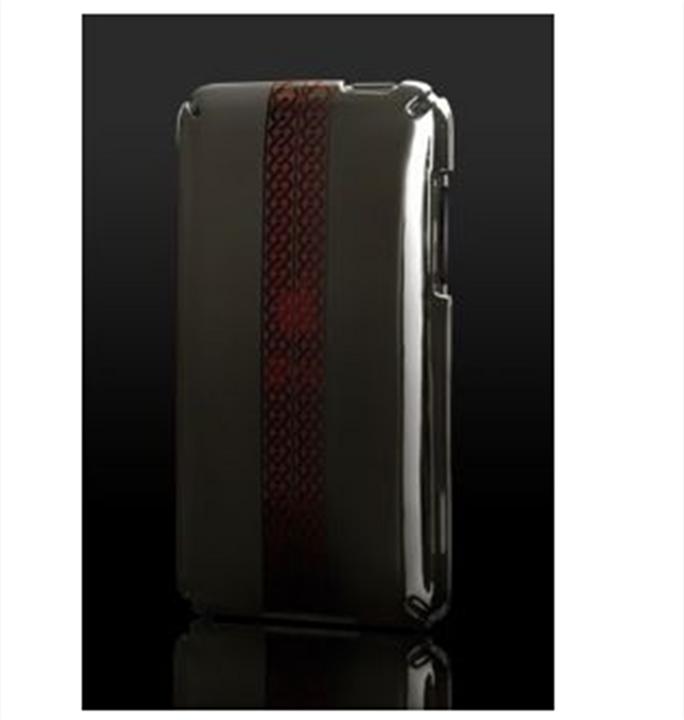 Actual product image more. Metallic Series Engraved Case for iPod Touch G2 Titanium/Catena