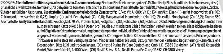 Produktbild Gourmet Nature'sCreations Thunfisch (Adult, 85 g)