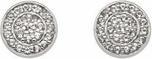 Produktbild Hot Diamonds Silver earrings with Flora DE582 topaz