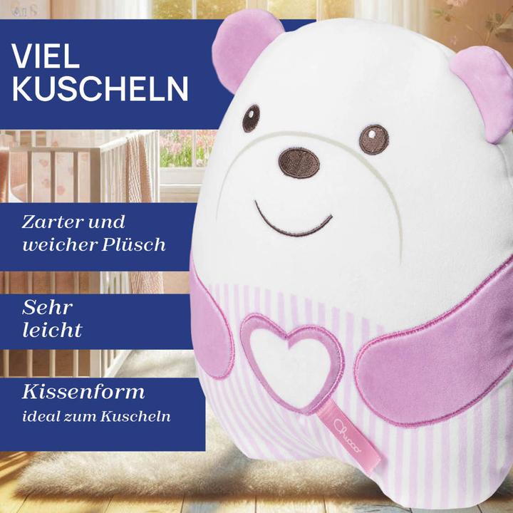 Actual product image Chicco Cuddly Meditation Teddy Bear Pink