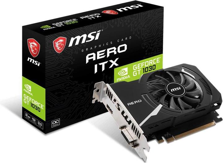 MSI GeForce GT 1030 AERO ITX 2GD4 OC (2 GB)