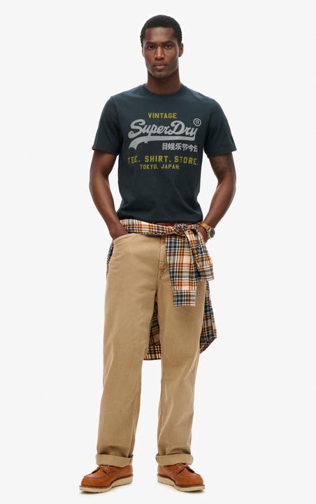 Produktbild Superdry T-Shirt Casual Bequem sitzend VI Heritage Relaxed Tee (XL)