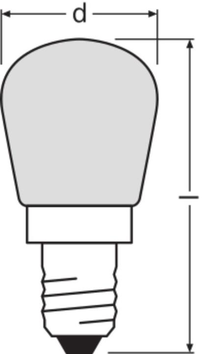Produktbild Osram Special-Lampe (E14, 15 W, 85 lm, 1 x, G)