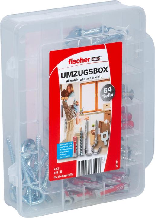 Produktbild Fischer Umzugsbox DuoPower 6,8 (64) (64 Stk.)