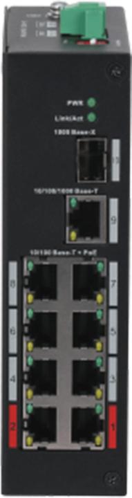 Immagine prodotto Dahua INDUSTRIE-SCHALTER PFS3110-8ET-96-V2 (9 Porti)