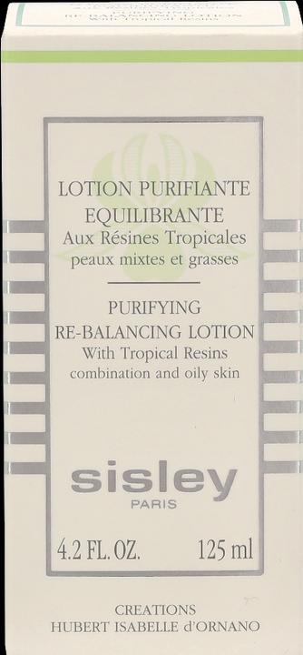 Actual product image Sisley Lotion Purifiante Équilibrante aux Résines Tropicales (Cleaning cloths, 1250 ml)