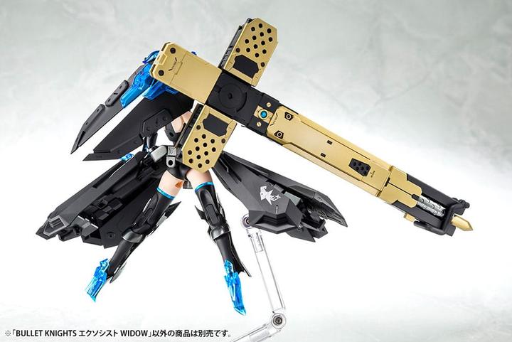 Actual product image Kotobukiya Megami Device Plastic Model Kit 1/1 Bullet Knights Exorcist Widow 15 cm