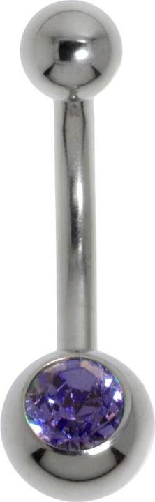 Produktbild Bijouteria Bauchpiercing (Chirurgenstahl 316L, Kristall)