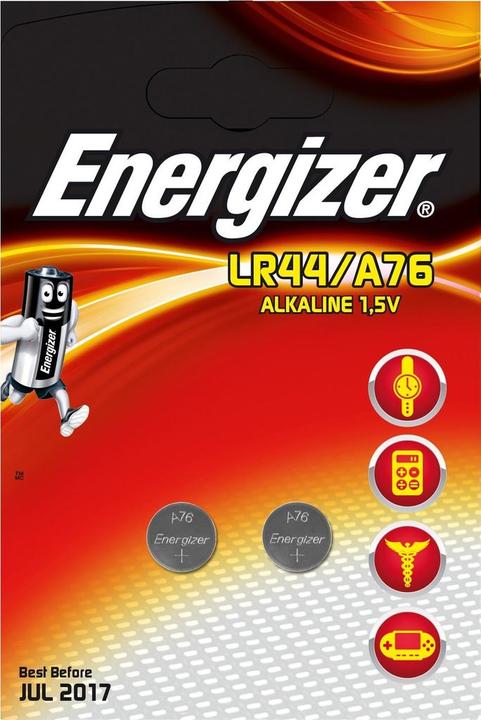 Actual product image Energizer Lr44 A76 (2 pcs., LR44, 150 mAh)