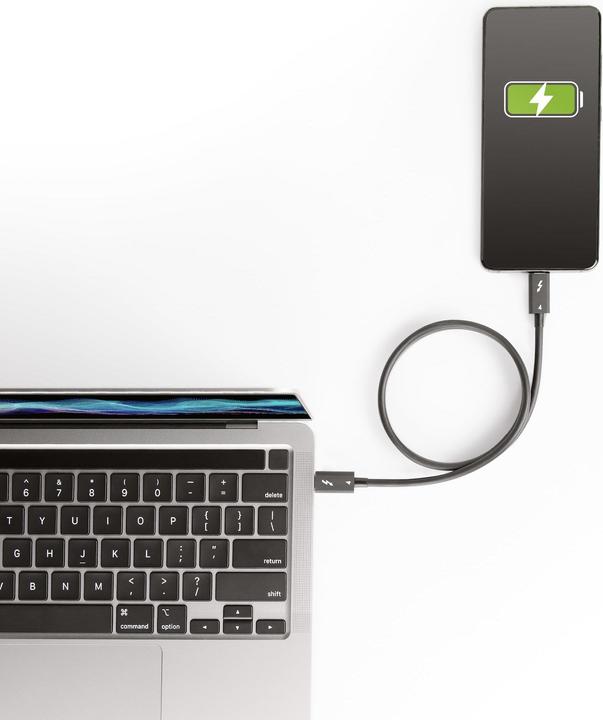 Produktbild StarTech 1.6FT (50CM) THUNDERBOLT CABLE (0.50 m, USB 4.0)