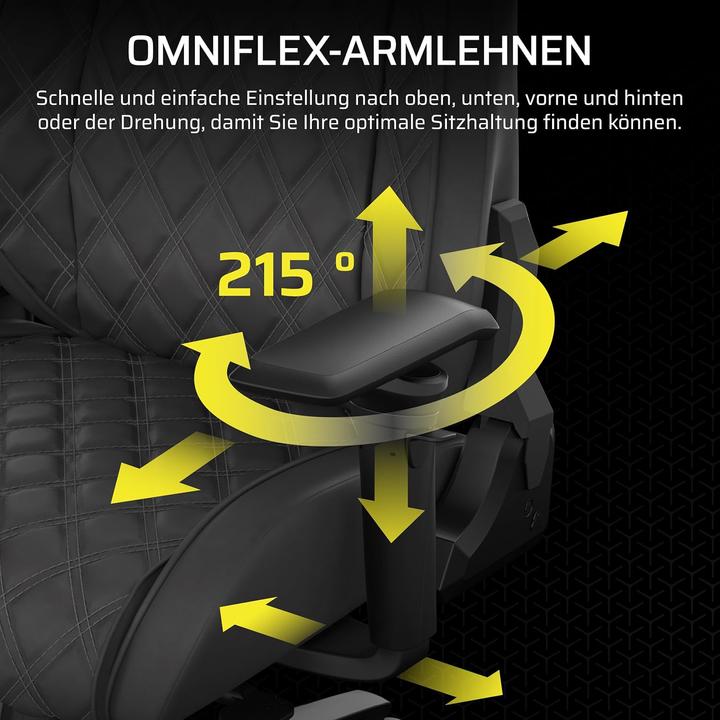 Produktbild Corsair TC500 LUXE Gaming Chair - Shadow