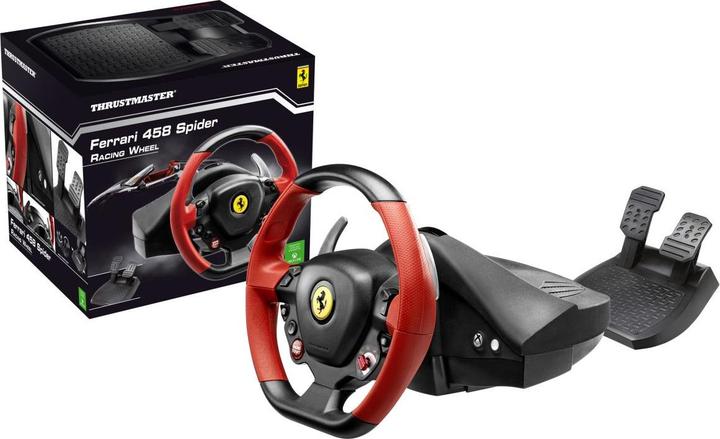 Productafbeelding Thrustmaster Ferrari 458 Spider racestuur (Xbox One X, Xbox serie X, Xbox One S, Xbox serie S)