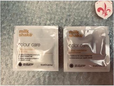 Image du produit Milk_Shake Milkshake Color Care Shampooing 10ml & Conditionneur 10ml Travel Size (Shampoing liquide)