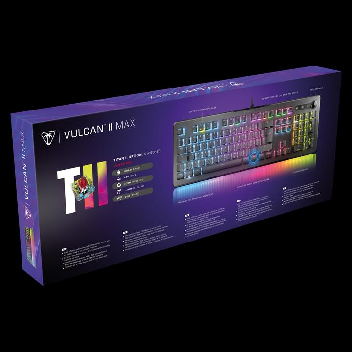 Actual product image Turtle Beach Vulcan II Max gaming keyboard, black (DE, Cable)