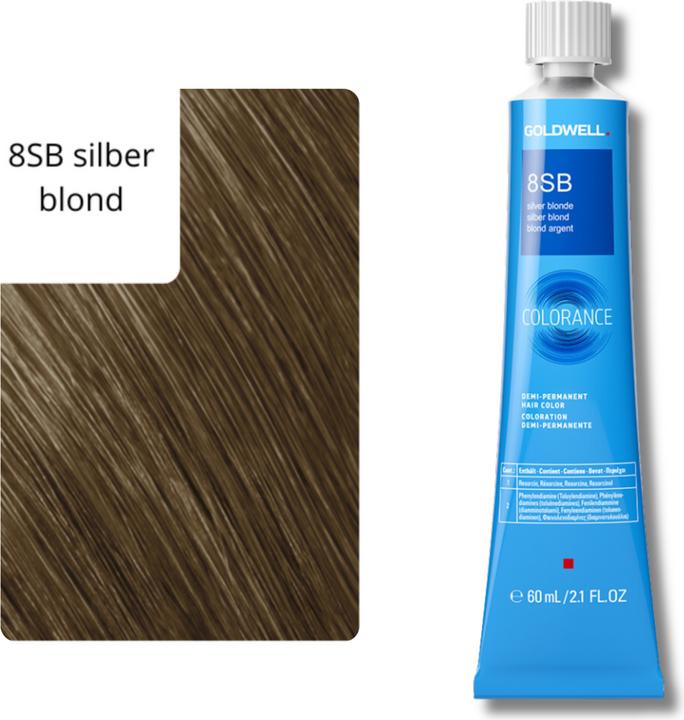 Produktbild Goldwell Colorance Tube Demi-Permanente (8SB 	silber blond)