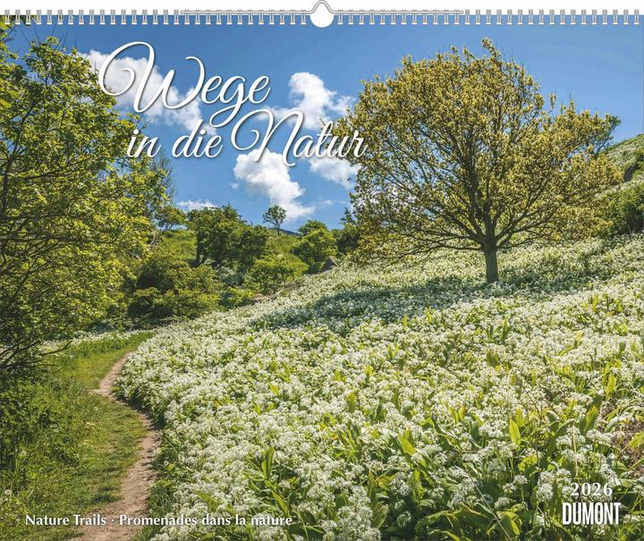 Immagine prodotto Wege in die Natur 2026 Wandkalender 52 x 42,5 cm Spiralbindung (Tedesco)