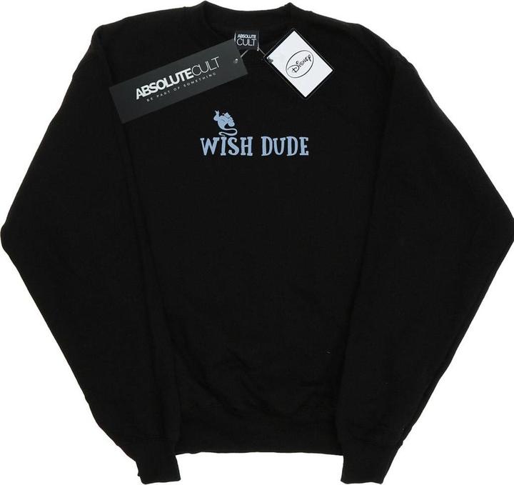 Actual product image Disney Womens/Ladies Aladdin Wish Dude Sweatshirt (M)
