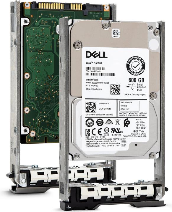 Produktbild Dell HD 600GB, SAS 12Gbps 15krpm (0.60 TB, 2.5")