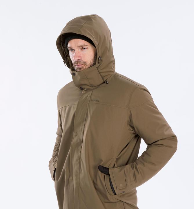 Image du produit Quechua Parka hiver homme chaud jusqu'à -10°C étanche randonnée hivernale - SH500 bleu (L)
