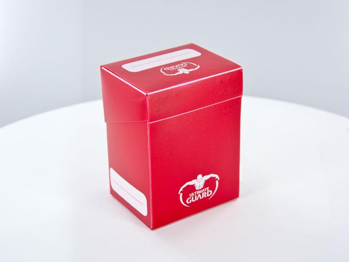 Produktbild Ultimate Guard UGD010258 - Kartenbox - für 80+ Karten, Standardgrösse, rot