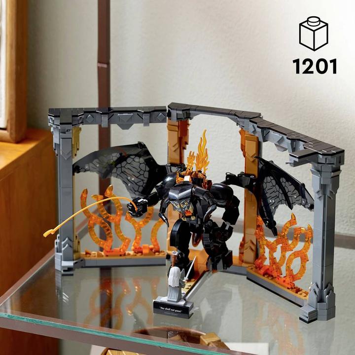 Produktbild LEGO ICONS Der Herr der Ringe: Balrog Bücherstütze (10367, LEGO Icons)