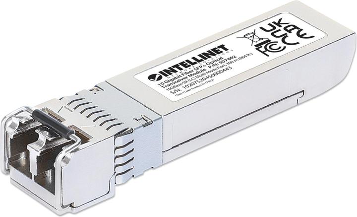 Produktbild Intellinet 10 Gigabit SFP+ Mini-GBIC Transceiver für LWL-Kabel 10GBase-SR LC Multimode-Port