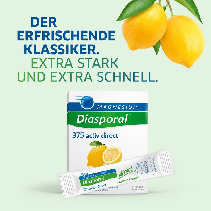 Produktbild magnesium diasporal 375 activ direct (20 Stück, Sachet, 34 g)