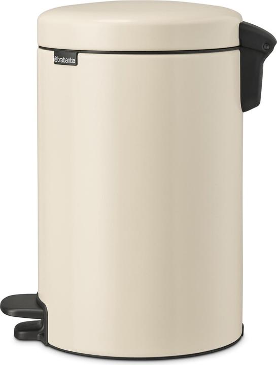 Image du produit Brabantia Poubelle à pédale NewIcon 12 l, Soft Beige (12 l)