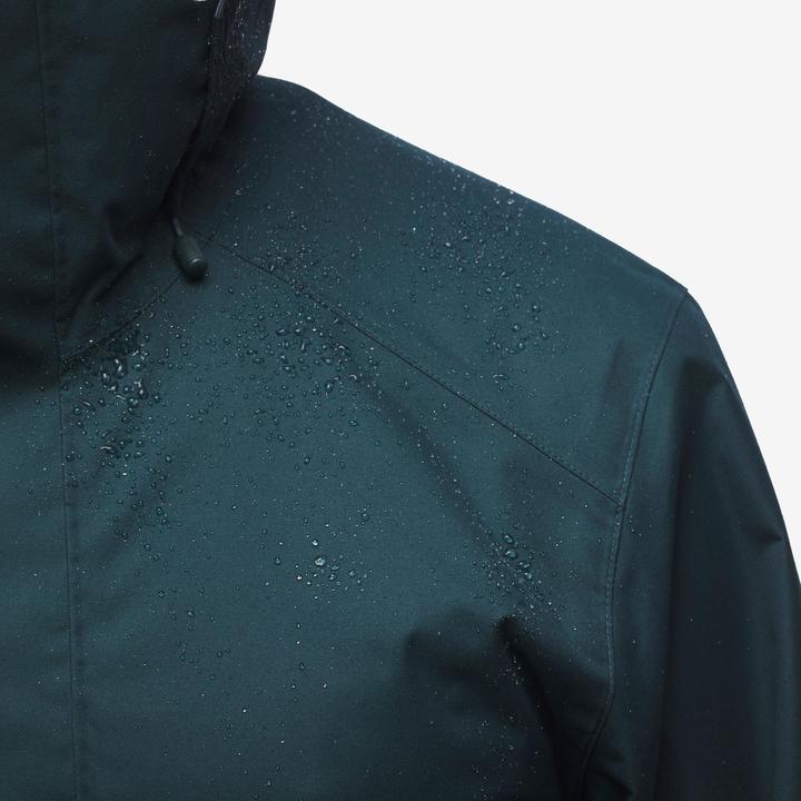 Actual product image Quechua Men's long hiking jacket - NH500 green (S)