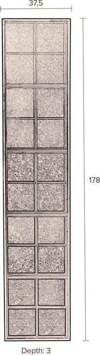 Immagine prodotto Dutchbone Finestra vintage (37,5 x 178 cm)