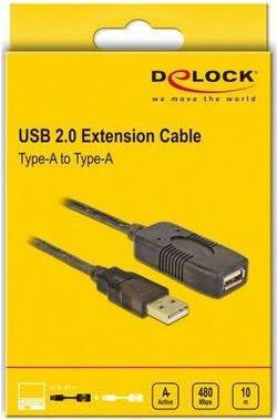 Produktbild Delock USB Kabel Verlängerung (10 m, USB 2.0)