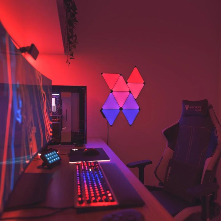 Produktbild Nanoleaf Shapes Ultra Black 9PK Starter (80 lm)