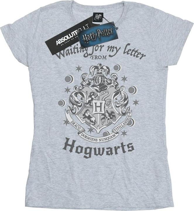 Actual product image Womens/Ladies Waiting For My Letter Hogwarts Cotton T-Shirt (XL)