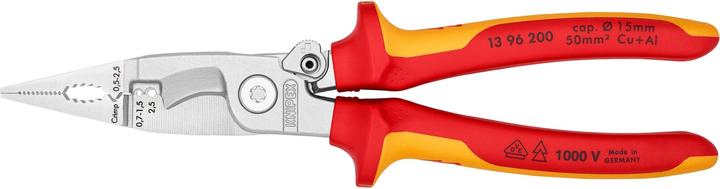 Actual product image Knipex Pliers for Electrical Installation (200 mm)