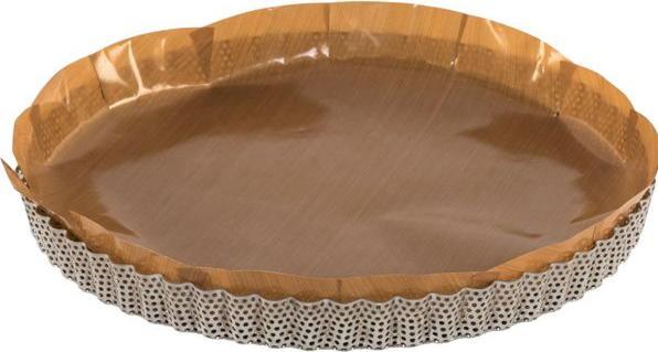 Image du produit de Buyer Geriff. Moule à Tarte En Acier Inoxydable Perforé 28x2.5 cm (28 cm)