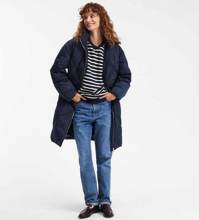 Produktbild La Redoute Collections Gestreiftes Sweatshirt mit geknöpfter Schulter (L)