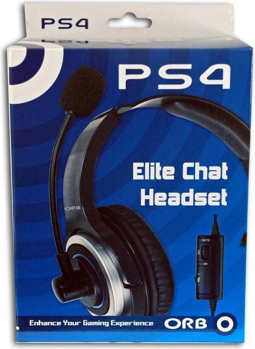 Produktbild ORB Playstation 4 - Elite Chat Headset () (Kabelgebunden)