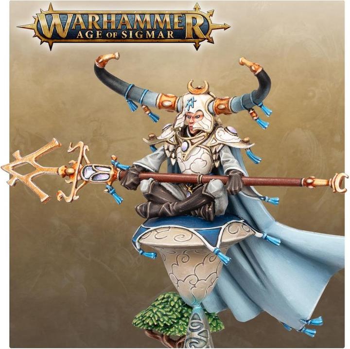 Immagine prodotto Games Workshop Warhammer AoS - Lumineth Realm-lords Alarith StoneMage (Materiale sintetico)