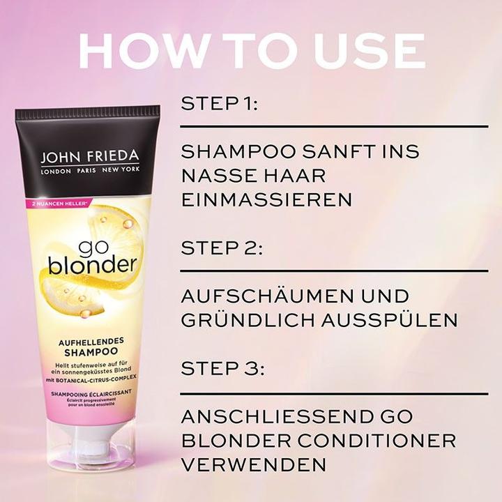 Immagine prodotto John Frieda Biondo velato (250 ml, Shampoo liquido)