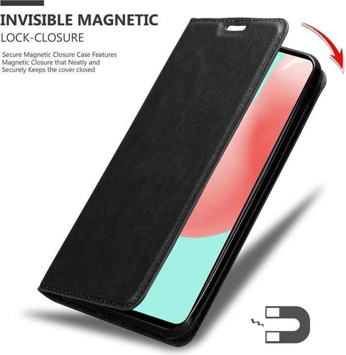 Actual product image Cadorabo Book Invisible Magnet Cover (Samsung Galaxy A41)