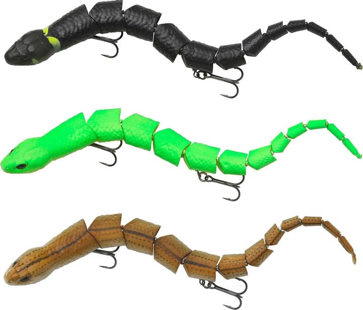 Image du produit Savage Gear 3D SNAKE Vert Fluo (30 cm)
